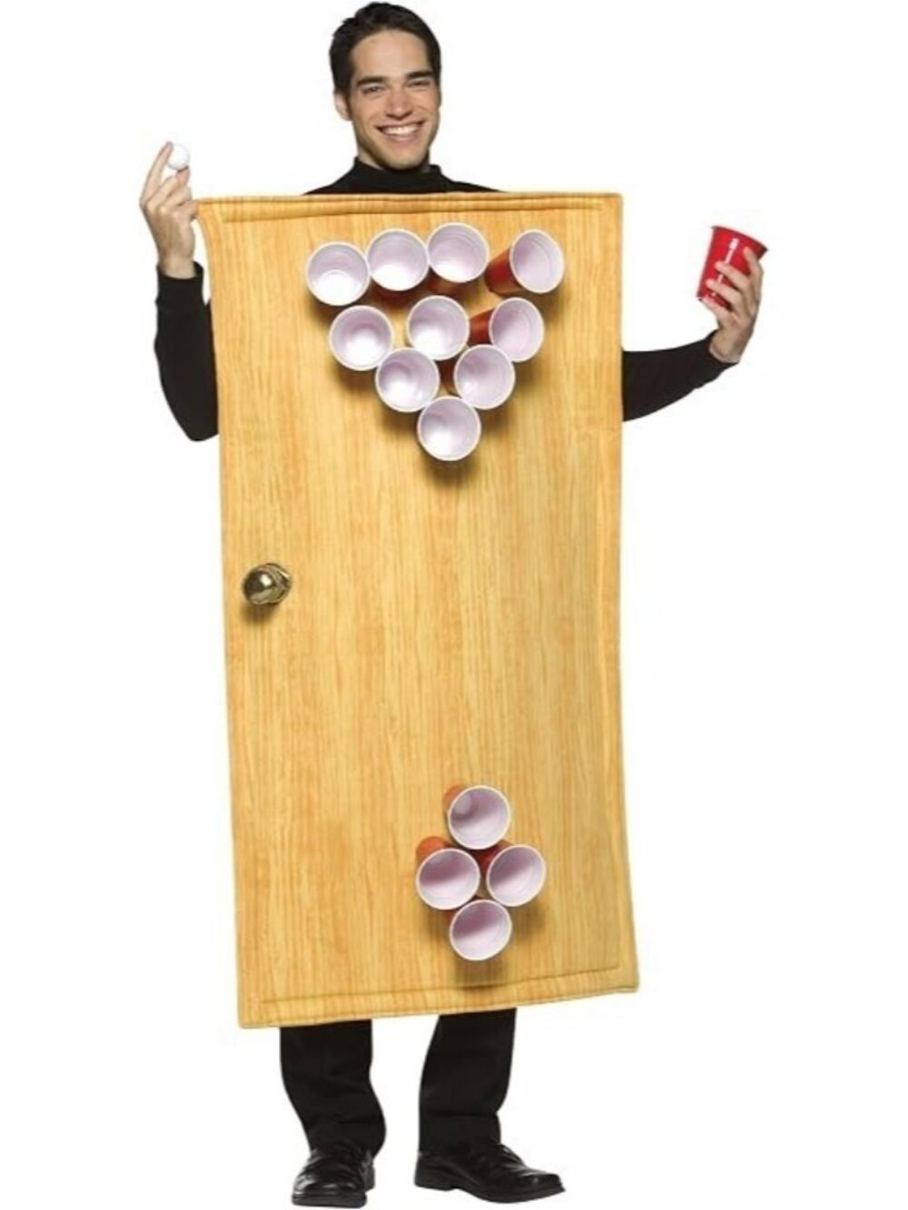 Beer Pong Halloween Costume Adult 14 Cups Included One Size Fits Most - New
